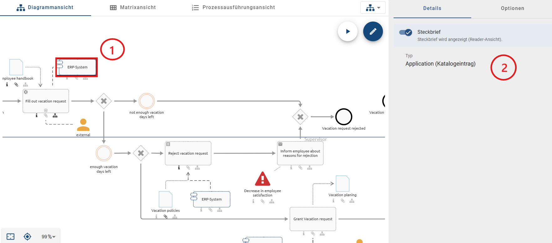 Der Screenshot zeigt die Steckbrief-Ansicht.